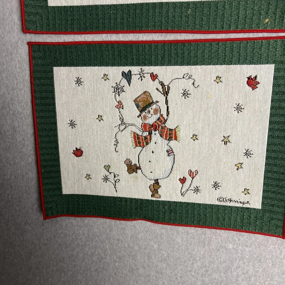 Winter Placemats-Set of 14-Susan Winget 